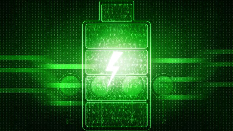Symbolbild für den Einsatz von Batterien als Energiespeicher