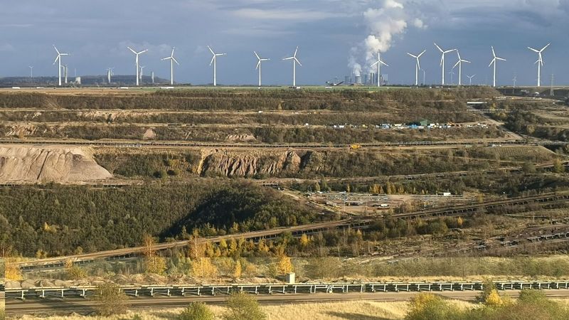 Die rekultivierten Folgelandschaften am Tagebau Garzweiler werden auch in die Planungen des Innovationsparks Erneuerbare Energien Jüchen einbezogen.