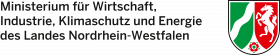 Ministerium für Wirtschaft, Industrie, Klimaschutz und Energie des Landes Nordrhein-Westfalen Logo