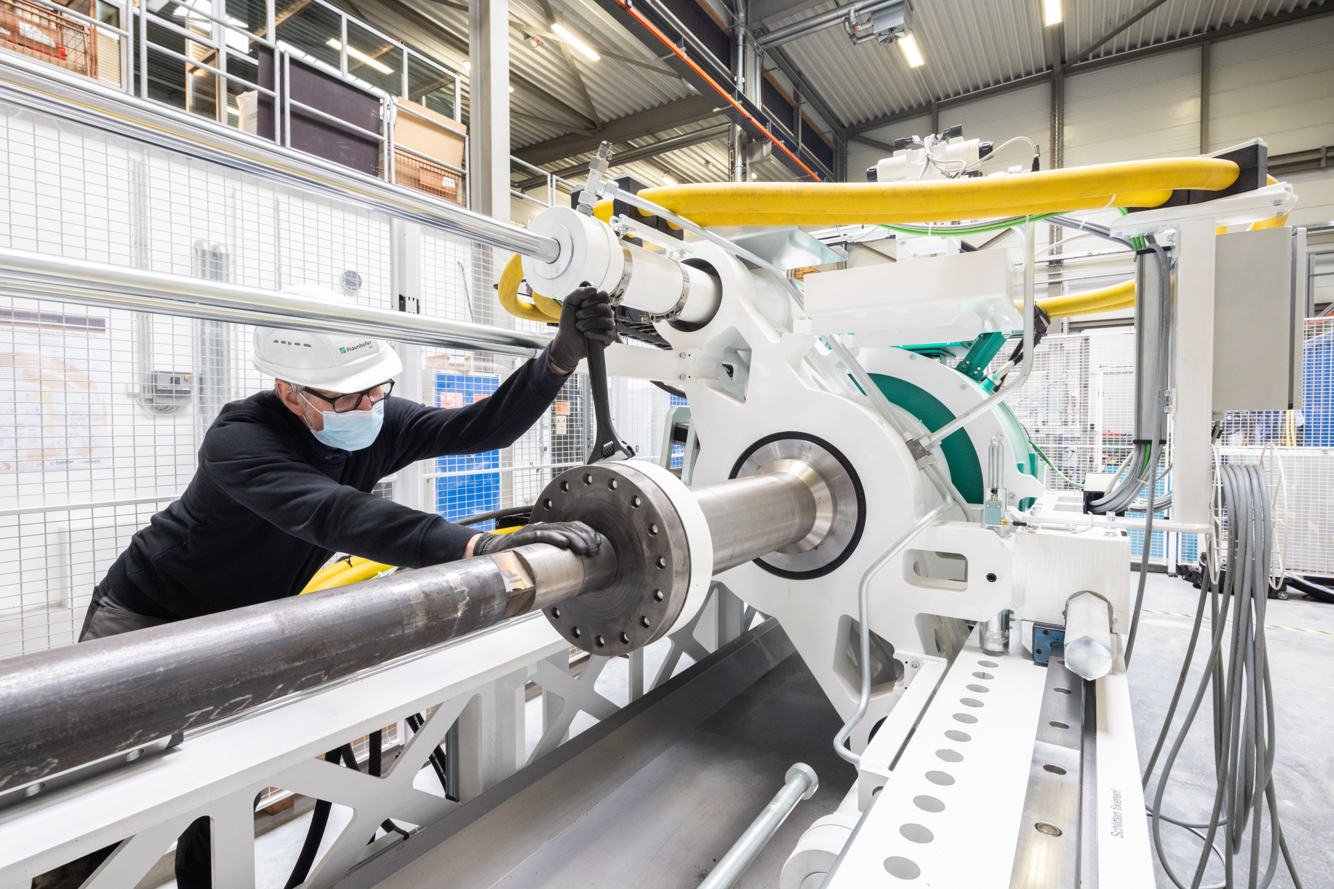 Bohr-Teststand der Fraunhofer-Einrichtung für Energieinfrastrukturen und Geothermie (IEG) in Bochum